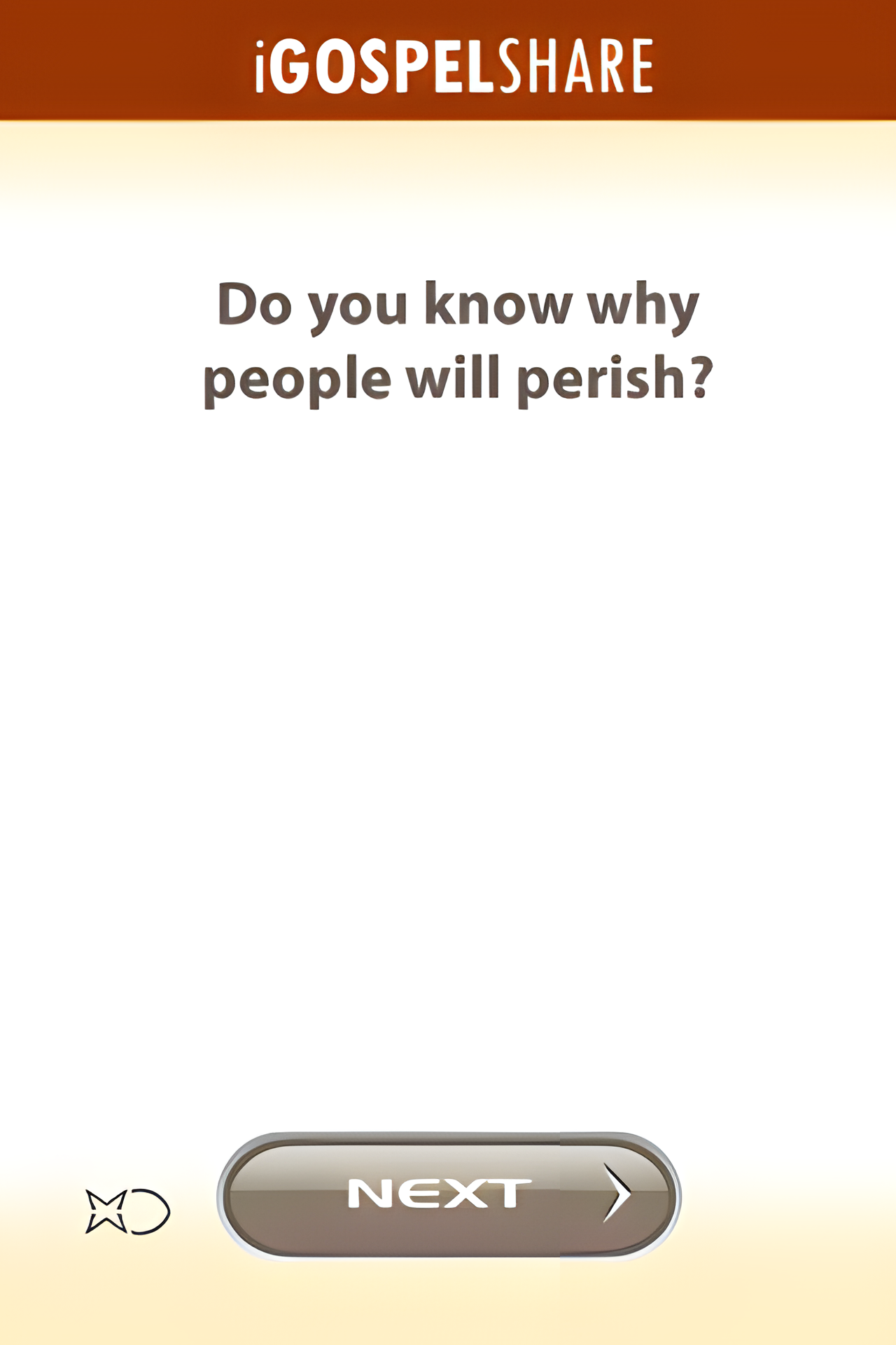 Do you know why people will perish?