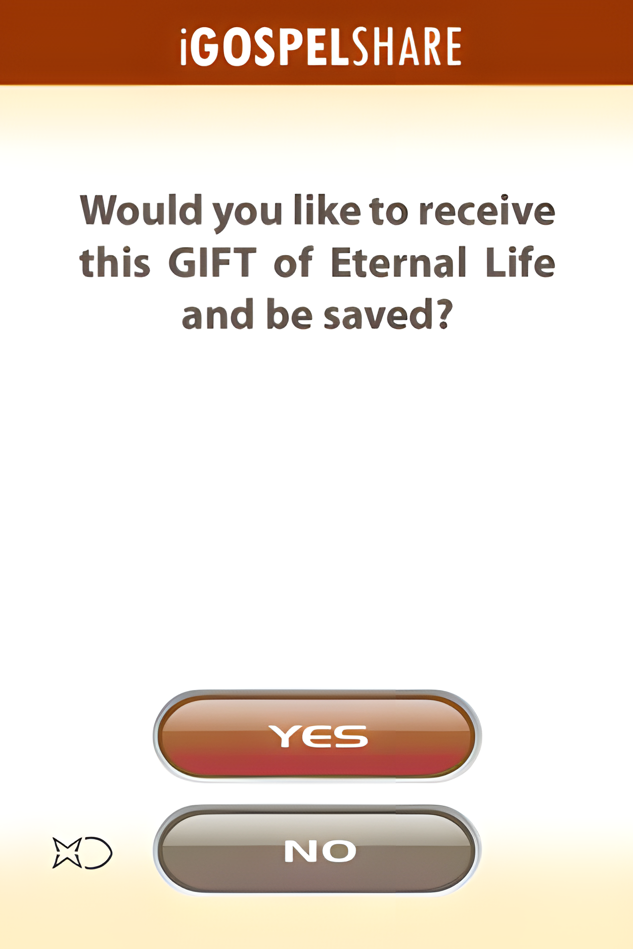 Would you like to receive this gift?