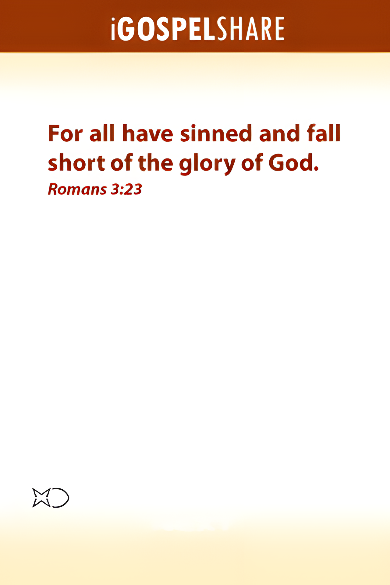 Romans 3:23